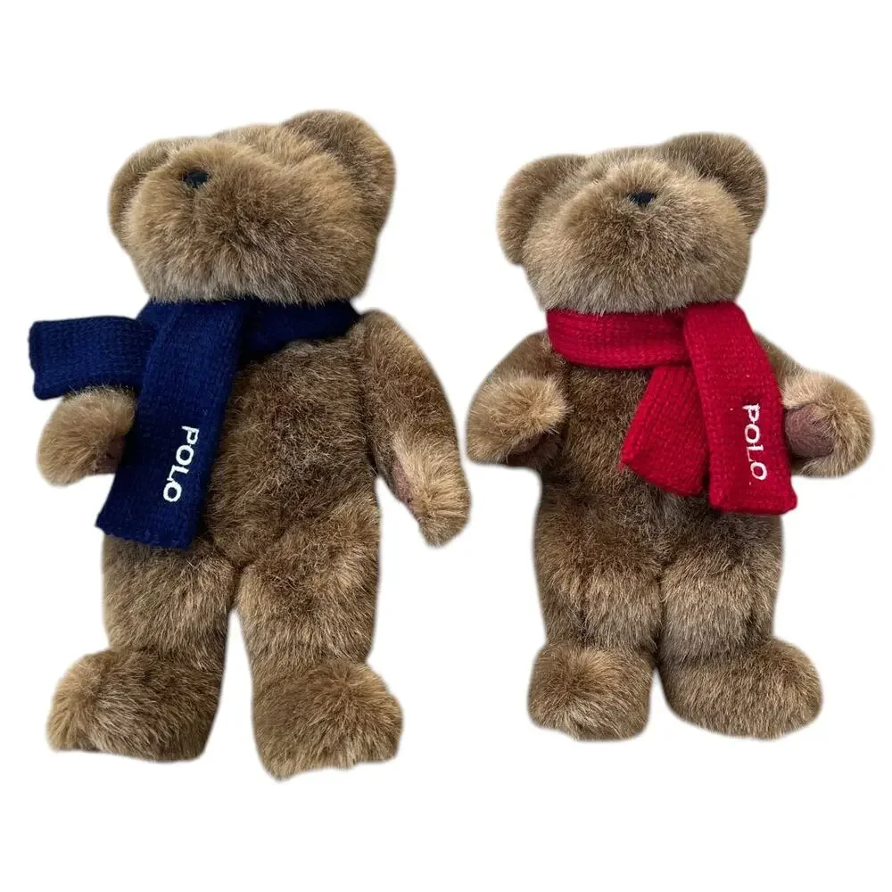 Ralph Lauren 2001 Polo Scarf 2-CT Medium and Large Bear Plush